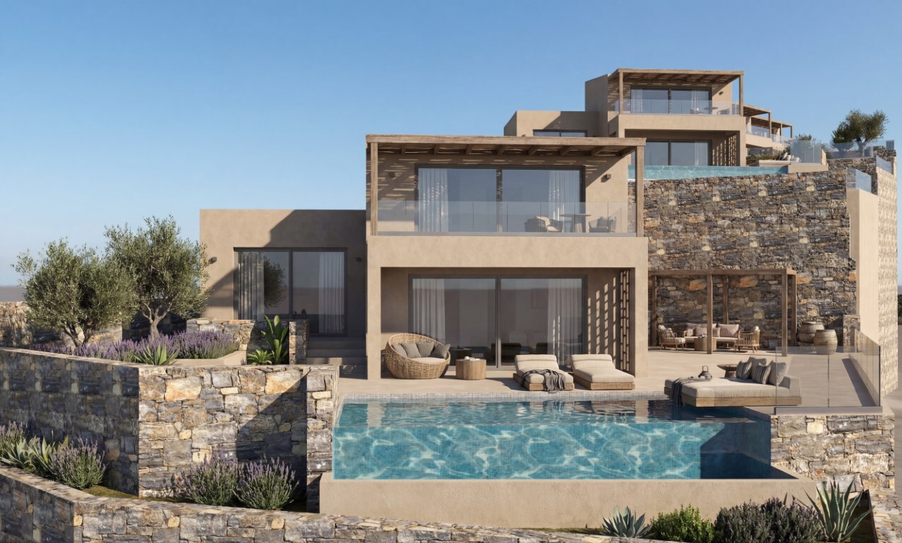 Villa — 109 m² — Crete | Grekodom Ref. 64858, Ammoudara, Greece