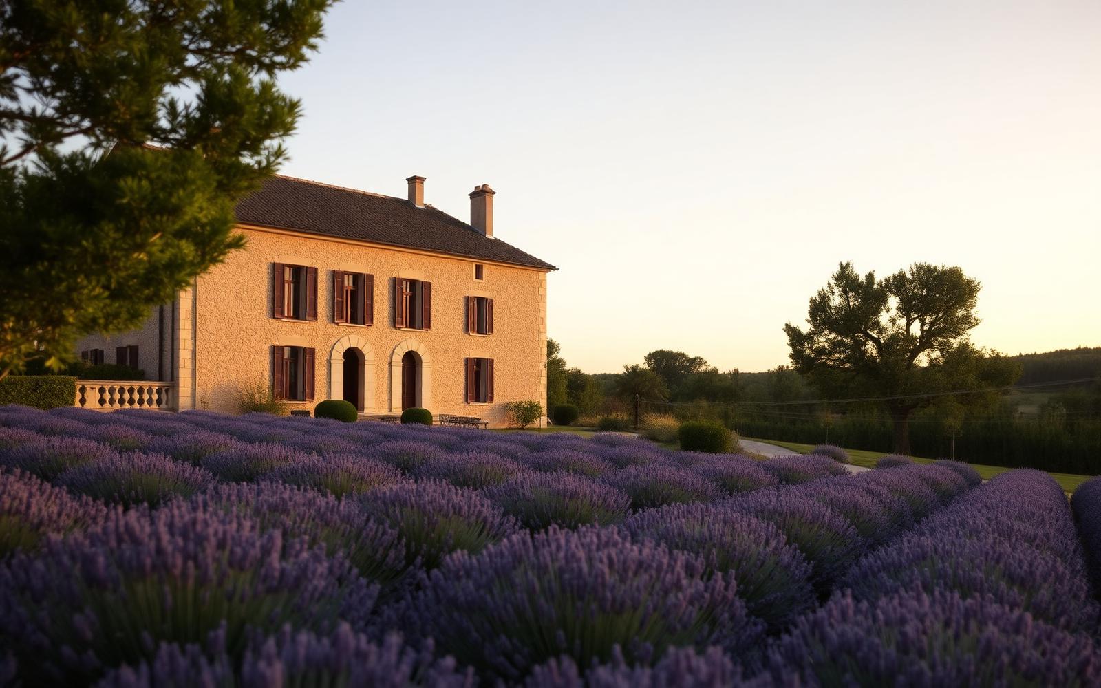 Representative view of property landscape in France