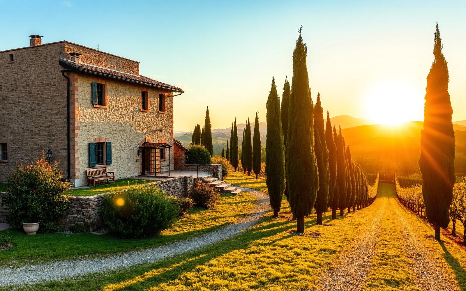 Representative view of property landscape in Italy
