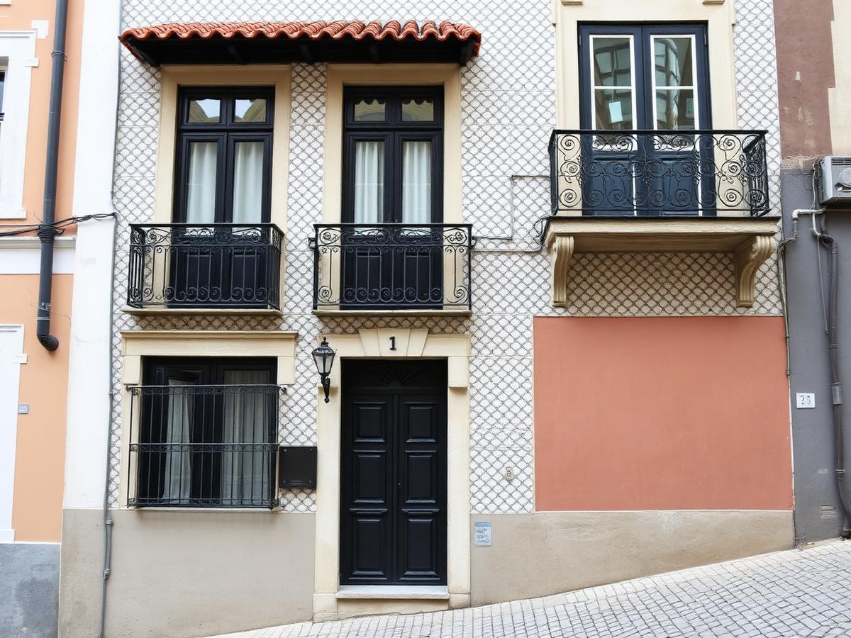 Restored Townhouse, Alfama, Lisbon, Portugal